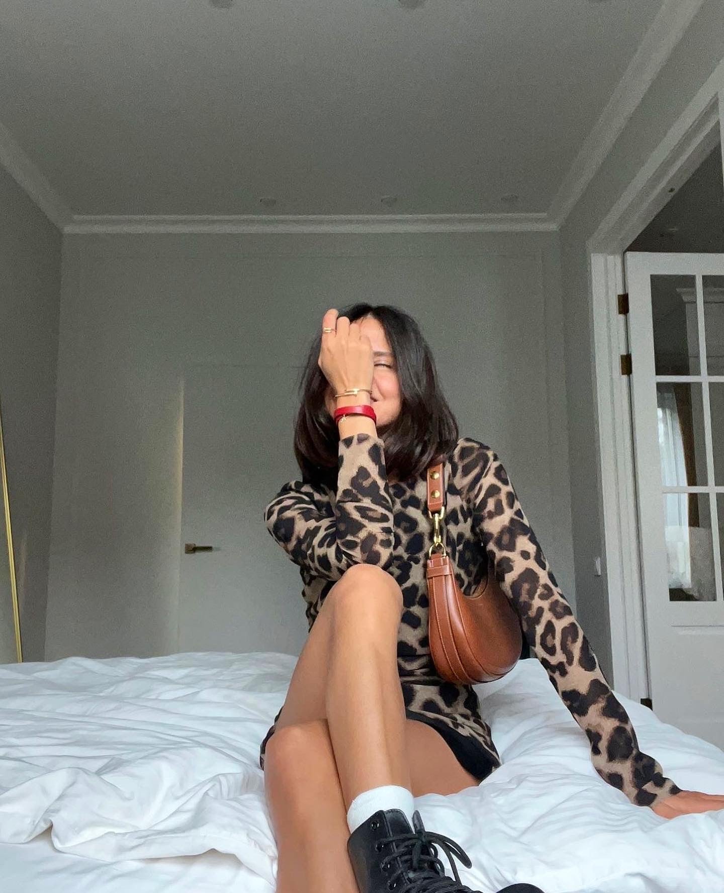 Leopard Mini Dress