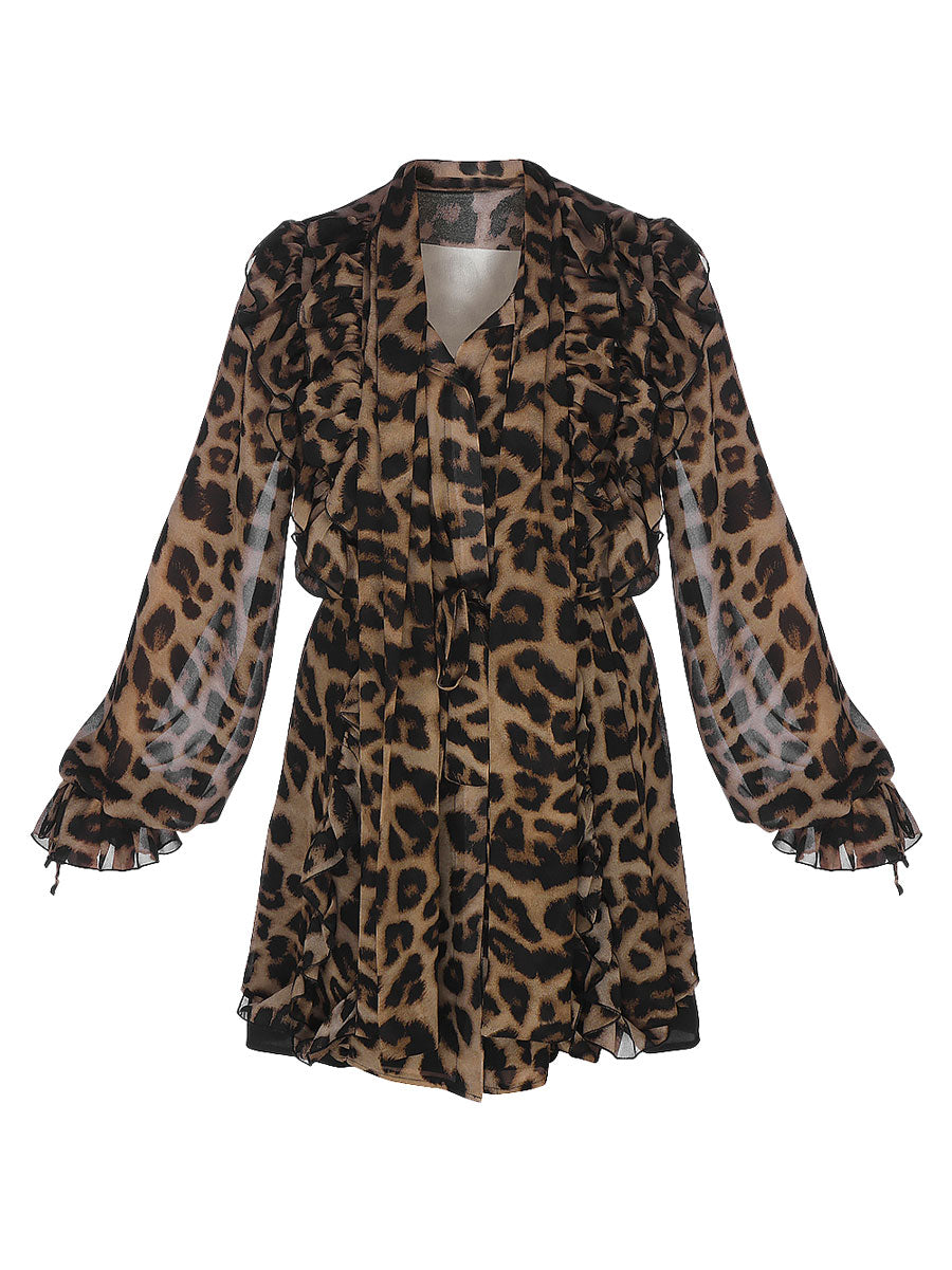 Tina Dress (Leopard Prints)