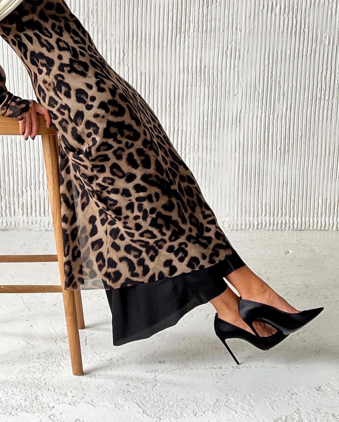 Leopard Maxi Dress