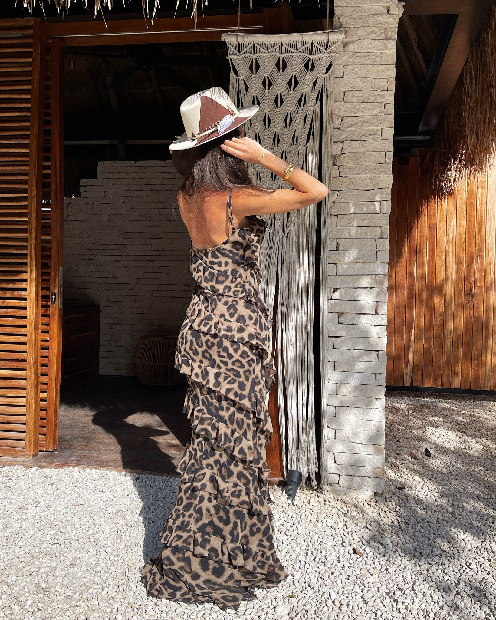 Leopard Serin Dress